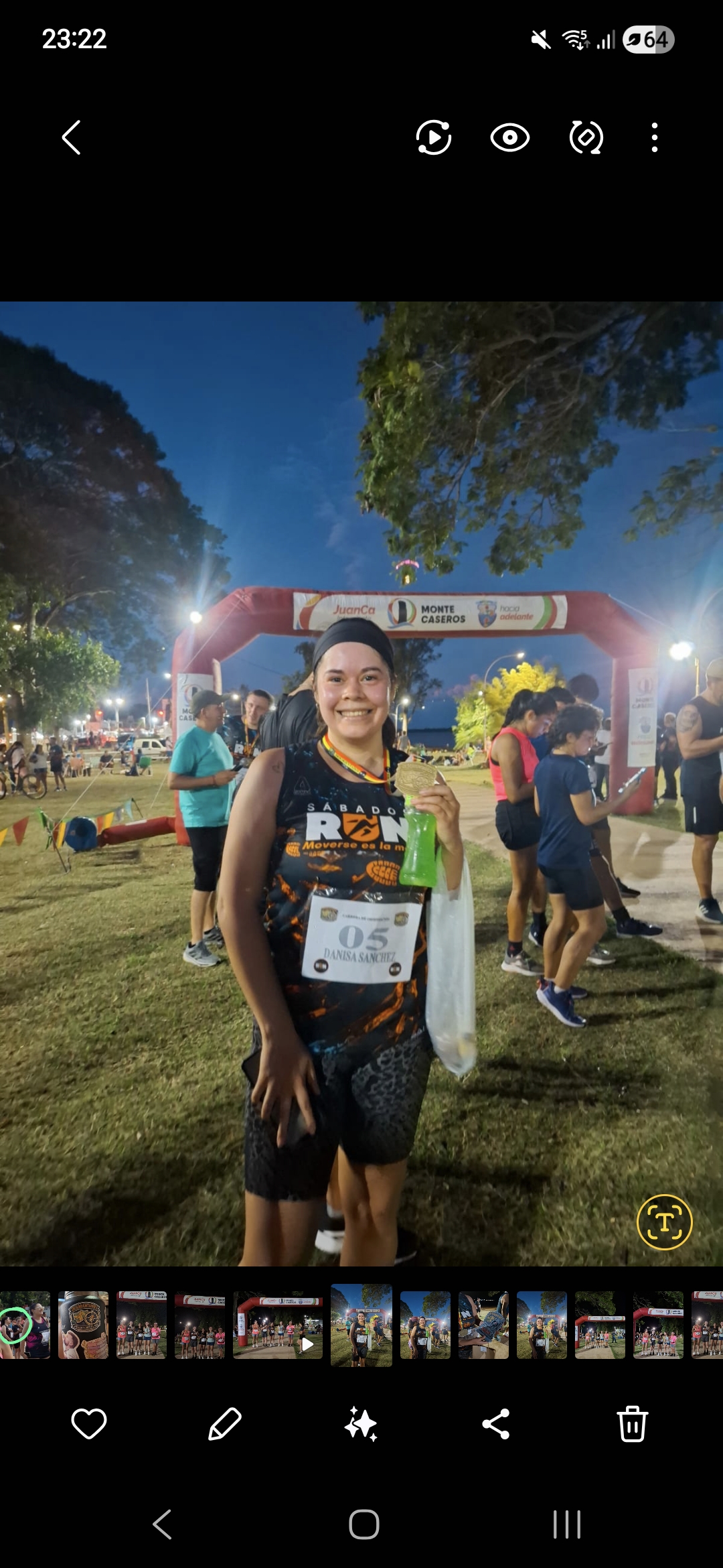 imagen participante carrera