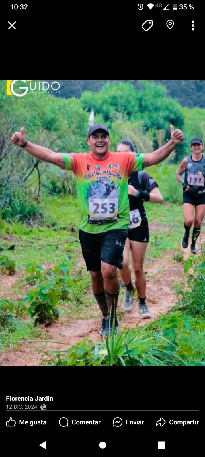 imagen participante carrera