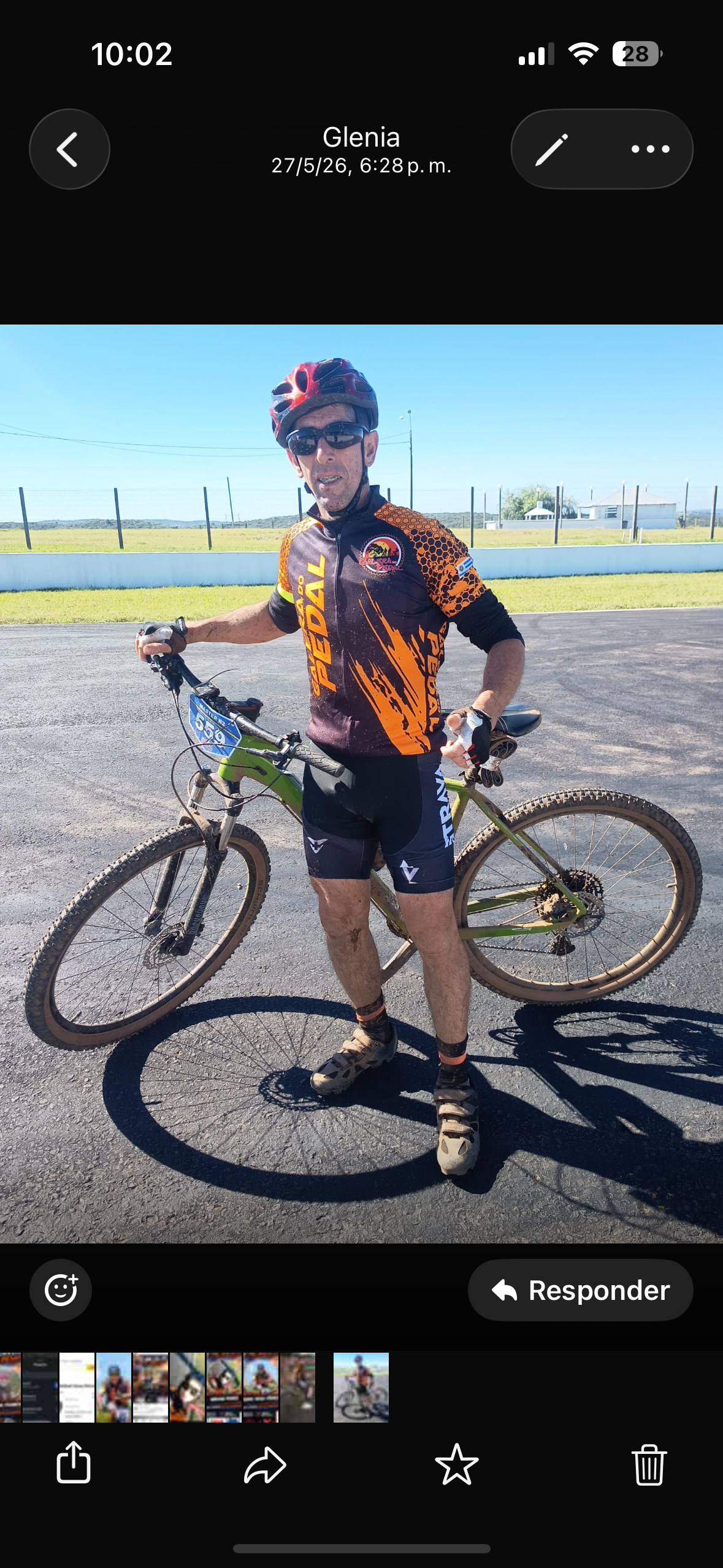 imagen participante carrera