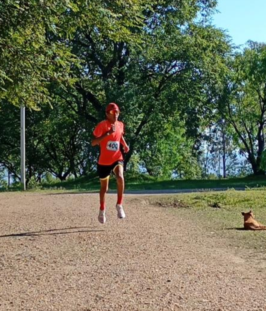 imagen participante carrera