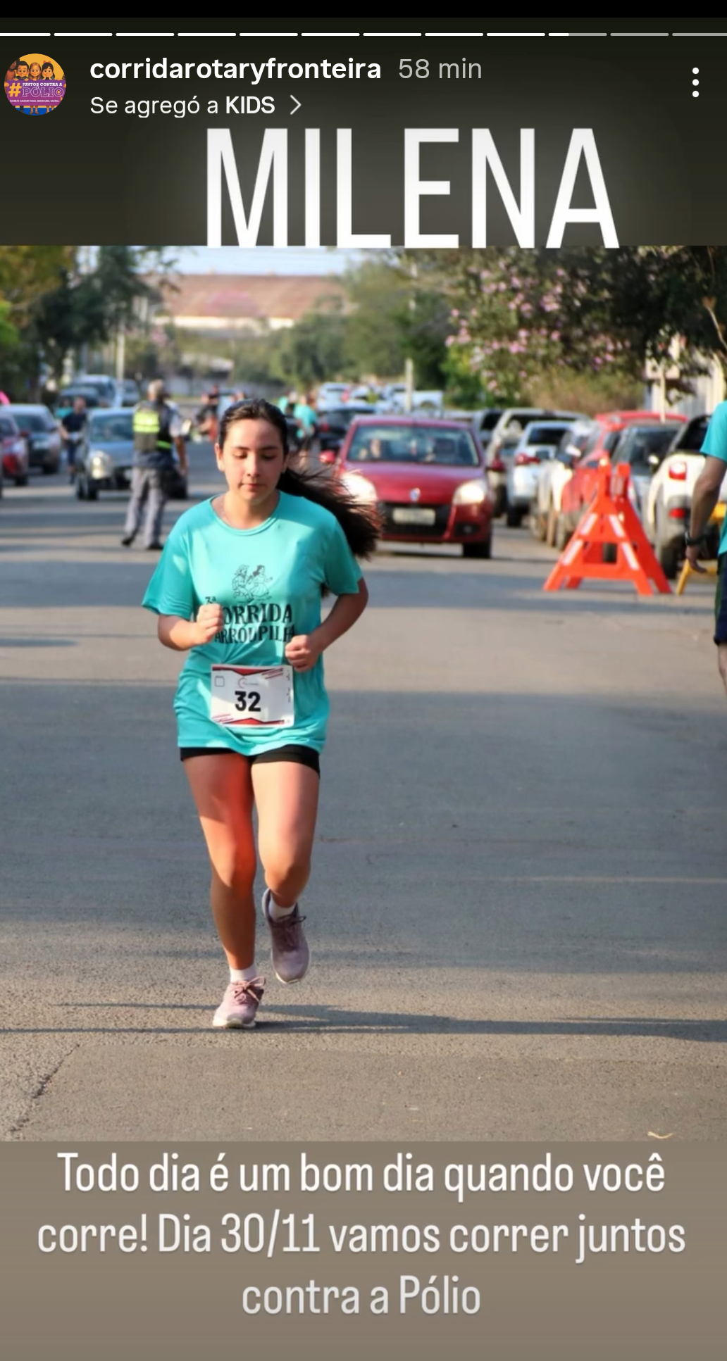 imagen participante carrera