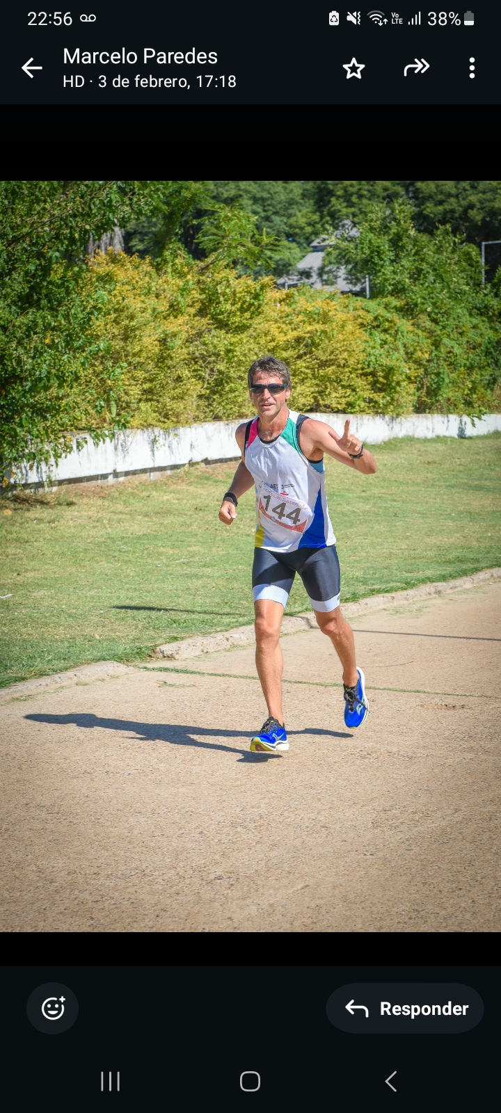imagen participante carrera