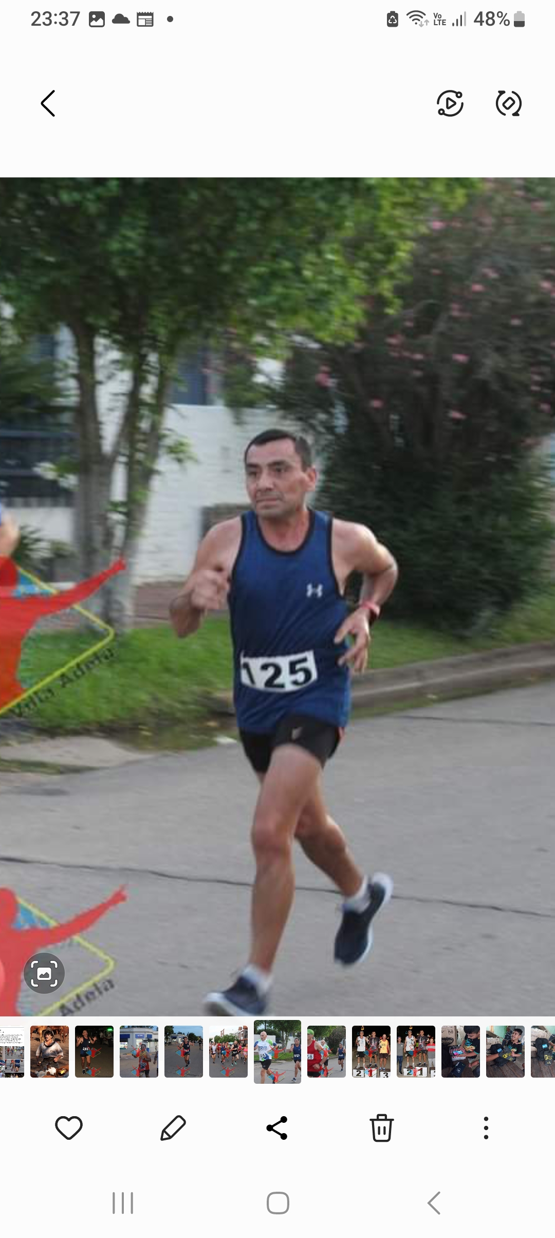 imagen participante carrera