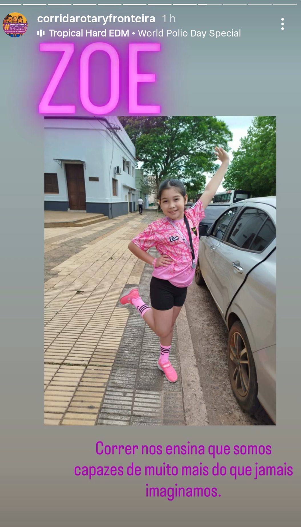 imagen participante carrera