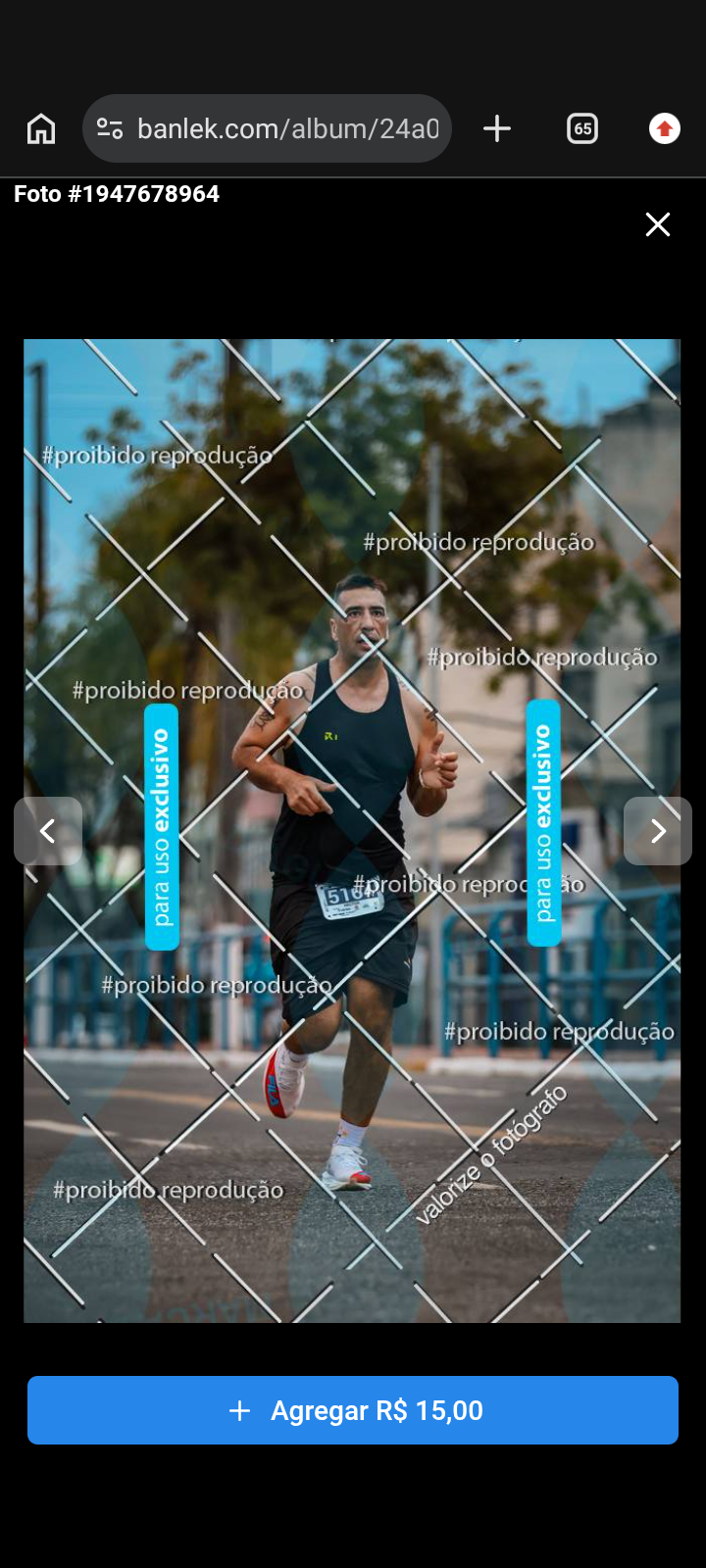 imagen participante carrera