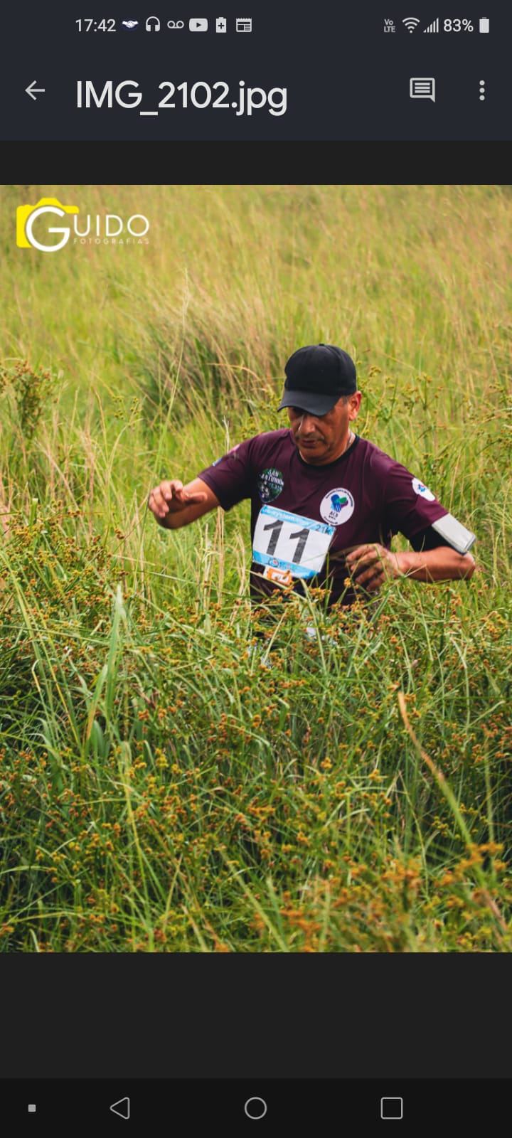 imagen participante carrera