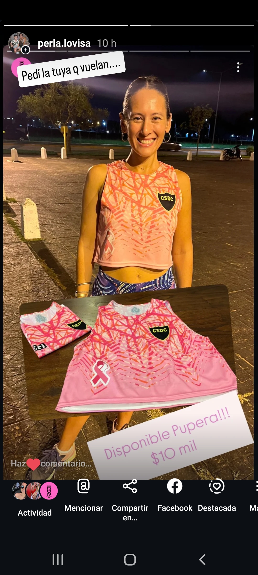 imagen participante carrera