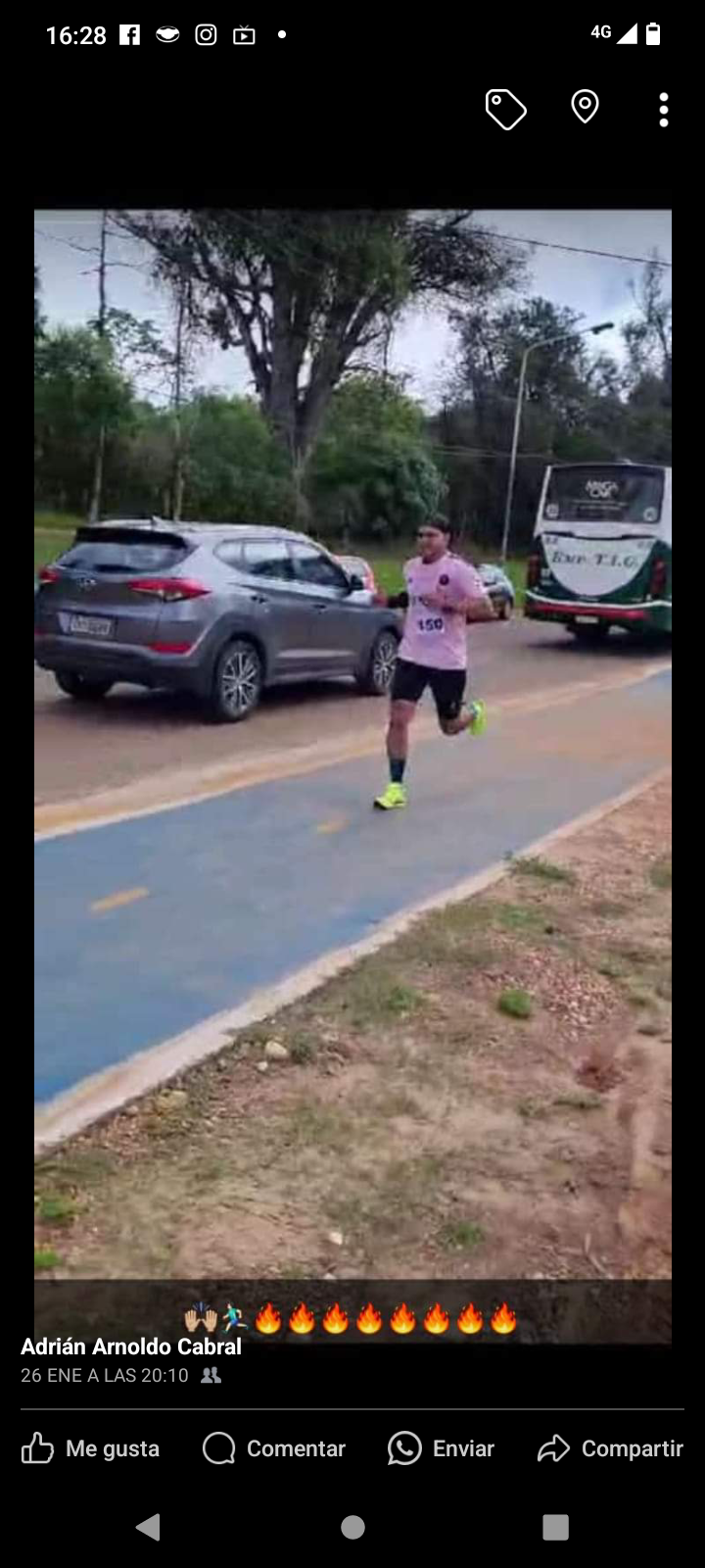 imagen participante carrera