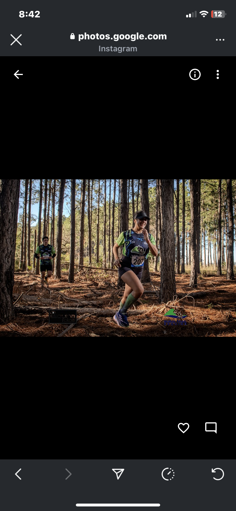 imagen participante carrera