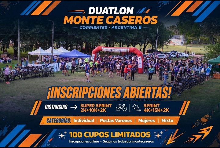 Duatlón "La Magia de un lugar" 
Monte Caseros Ctes.
